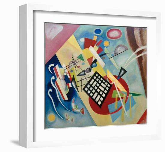 Black Raster, 1922-Wassily Kandinsky-Framed Giclee Print