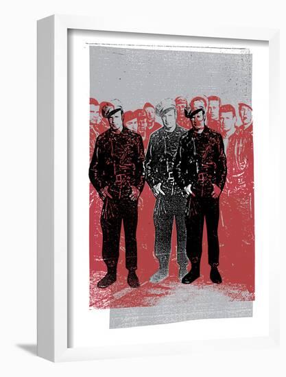 Black Rebels-Print Mafia-Framed Art Print