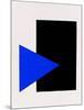 Black Rectangle, Blue Triangle, c.1915-Kasimir Malevich-Mounted Serigraph