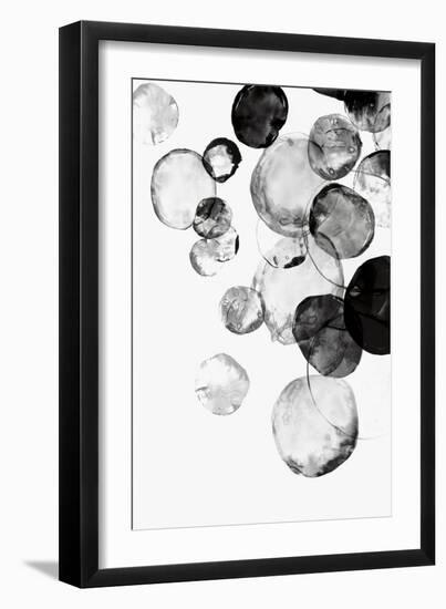 Black Rings II-PI Studio-Framed Premium Giclee Print