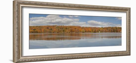 Black River Panorama, Wakefield, MI '11-Monte Nagler-Framed Photographic Print