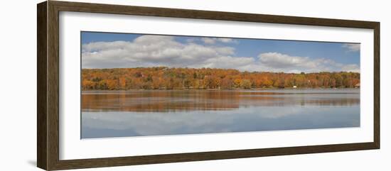 Black River Panorama, Wakefield, MI '11-Monte Nagler-Framed Photographic Print