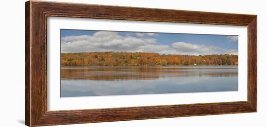 Black River Panorama, Wakefield, MI '11-Monte Nagler-Framed Photographic Print