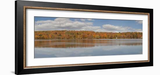 Black River Panorama, Wakefield, MI '11-Monte Nagler-Framed Photographic Print