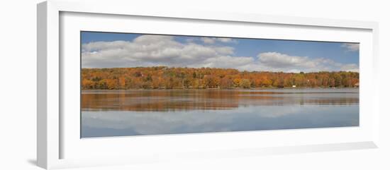 Black River Panorama, Wakefield, MI '11-Monte Nagler-Framed Photographic Print