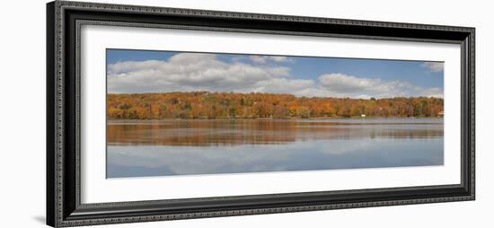 Black River Panorama, Wakefield, MI '11-Monte Nagler-Framed Photographic Print