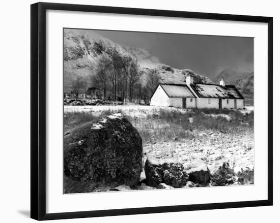 Black Rock Cottage, Glencoe, Scotland, UK-Nadia Isakova-Framed Photographic Print