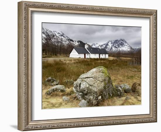 Black Rock Cottage, Glencoe, Scotland, UK-Nadia Isakova-Framed Photographic Print