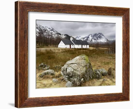 Black Rock Cottage, Glencoe, Scotland, UK-Nadia Isakova-Framed Photographic Print