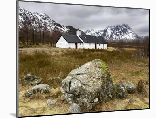 Black Rock Cottage, Glencoe, Scotland, UK-Nadia Isakova-Mounted Photographic Print