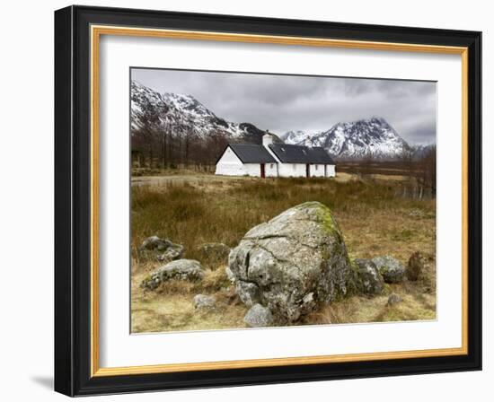 Black Rock Cottage, Glencoe, Scotland, UK-Nadia Isakova-Framed Photographic Print