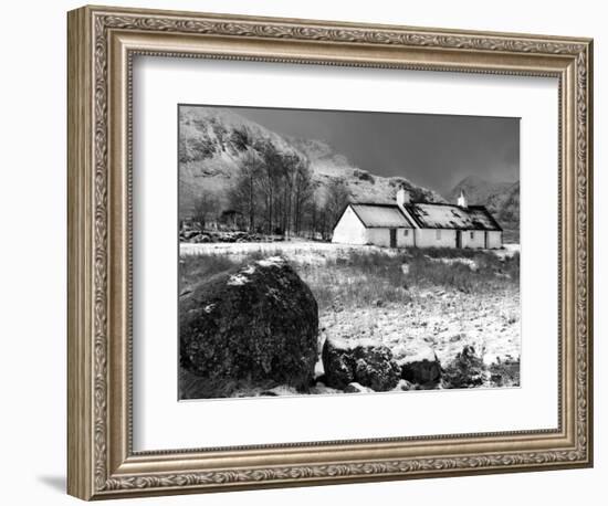 Black Rock Cottage, Glencoe, Scotland, UK-Nadia Isakova-Framed Photographic Print