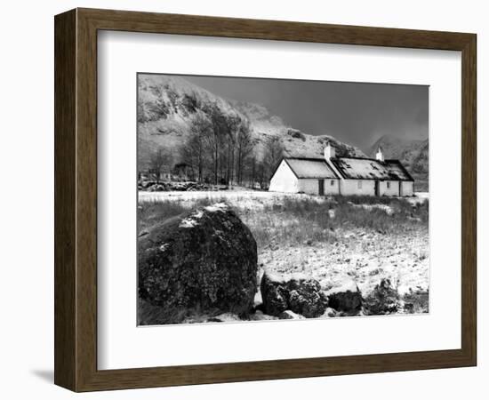 Black Rock Cottage, Glencoe, Scotland, UK-Nadia Isakova-Framed Photographic Print