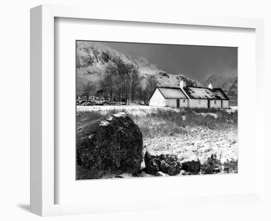 Black Rock Cottage, Glencoe, Scotland, UK-Nadia Isakova-Framed Photographic Print