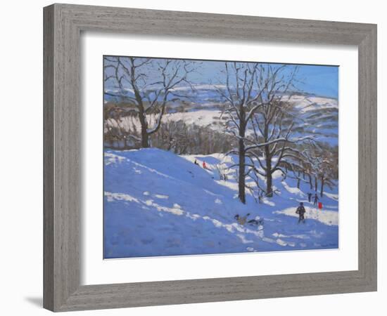 Black Rocks, Derbyshire, 2009-Andrew Macara-Framed Giclee Print