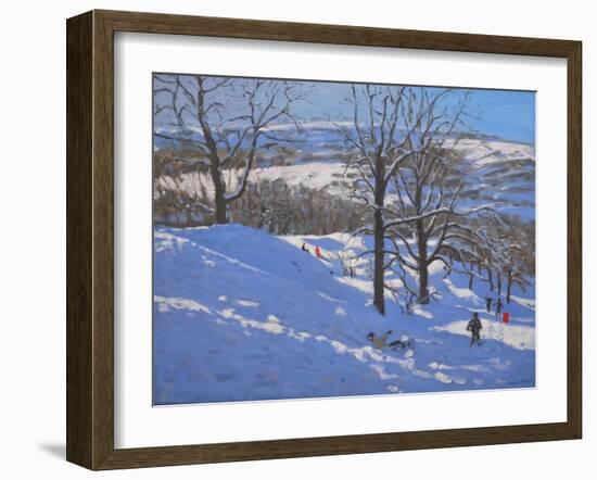 Black Rocks, Derbyshire, 2009-Andrew Macara-Framed Giclee Print