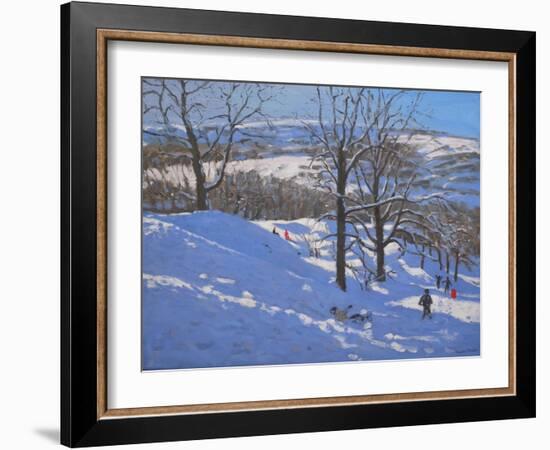 Black Rocks, Derbyshire, 2009-Andrew Macara-Framed Giclee Print