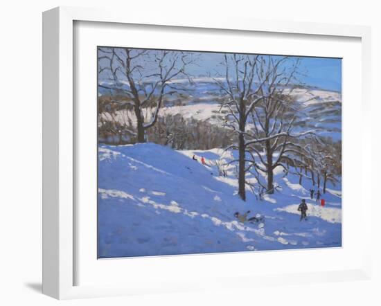 Black Rocks, Derbyshire, 2009-Andrew Macara-Framed Giclee Print