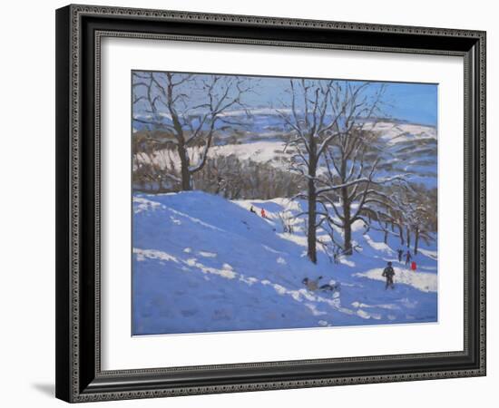 Black Rocks, Derbyshire, 2009-Andrew Macara-Framed Giclee Print