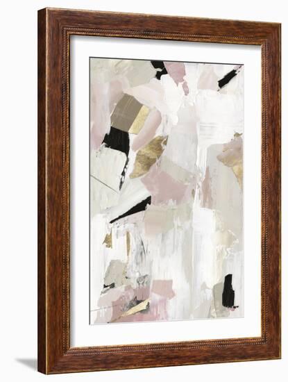 Black Rose Gold I-PI Studio-Framed Art Print