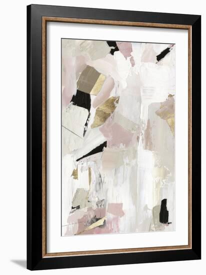 Black Rose Gold I-PI Studio-Framed Art Print