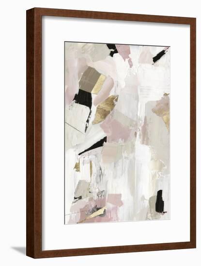 Black Rose Gold I-PI Studio-Framed Art Print