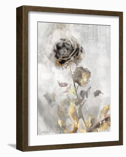 Black Roses II-Ken Roko-Framed Art Print