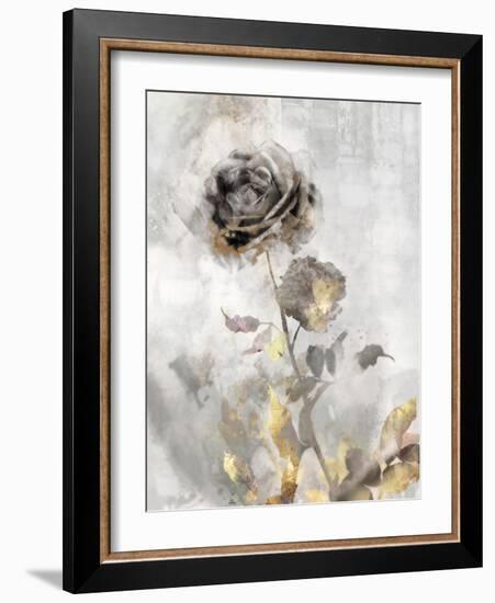 Black Roses II-Ken Roko-Framed Art Print