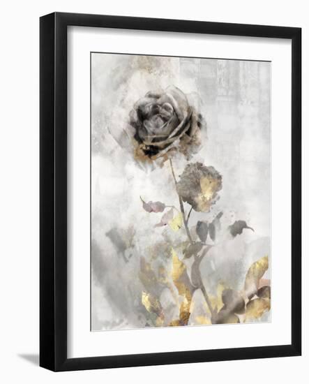 Black Roses II-Ken Roko-Framed Art Print