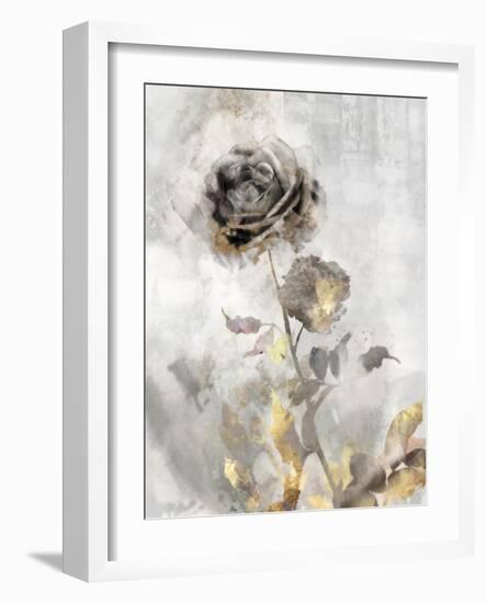 Black Roses II-Ken Roko-Framed Art Print