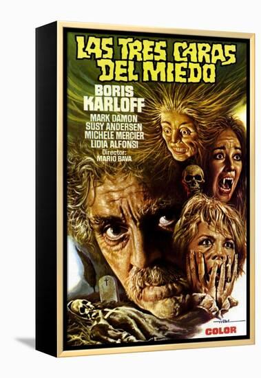 Black Sabbath, (aka Las Tres Caras Del Miedo), Boris Karloff, 1963-null-Framed Stretched Canvas