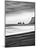 Black Sand Beach at Vik, Iceland-Nadia Isakova-Mounted Photographic Print