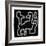 Black Scribble 2-Sharyn Bursic-Framed Photographic Print