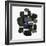 Black Shapes-PI Studio-Framed Art Print