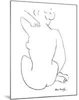Black Sketch-Henri Matisse-Mounted Art Print