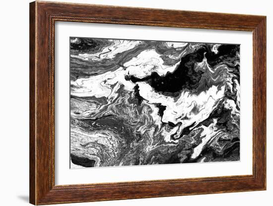 Black Soaring High-M Mercado-Framed Art Print