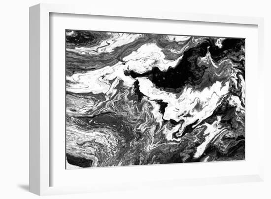 Black Soaring High-M Mercado-Framed Art Print