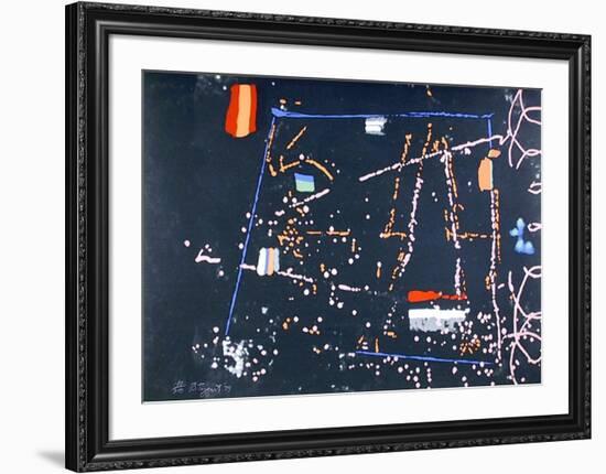 Black Spiral-William Taggart-Framed Collectable Print