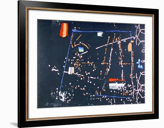 Black Spiral-William Taggart-Framed Collectable Print