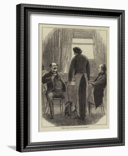 Black Spirits and White-William Ralston-Framed Giclee Print