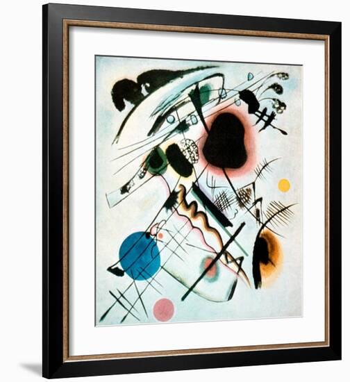 Black Spot, 1921-Wassily Kandinsky-Framed Giclee Print