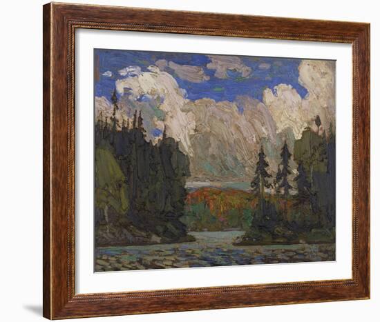 Black Spruce in Autumn-Tom Thomson-Framed Giclee Print