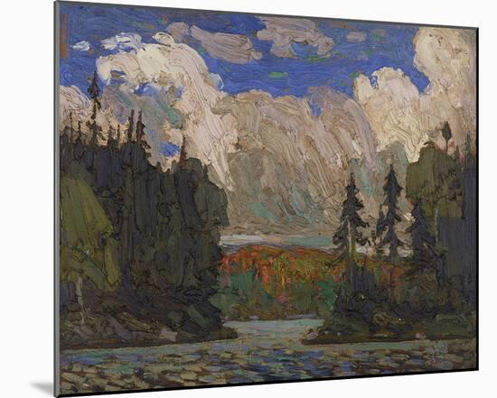 Black Spruce in Autumn-Tom Thomson-Mounted Giclee Print