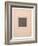 Black Square for from Cubism and Futurism to Suprematism: A New Realism in Painting , 1916 (Letterp-Kazimir Severinovich Malevich-Framed Giclee Print