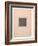 Black Square for from Cubism and Futurism to Suprematism: A New Realism in Painting , 1916 (Letterp-Kazimir Severinovich Malevich-Framed Giclee Print