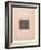 Black Square for from Cubism and Futurism to Suprematism: A New Realism in Painting , 1916 (Letterp-Kazimir Severinovich Malevich-Framed Giclee Print