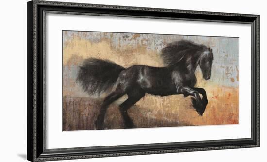 Black Stallion-Dario Moschetta-Framed Art Print