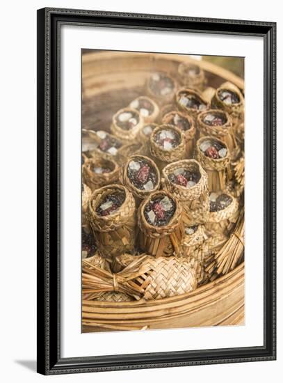 Black Sticky Rice, Qibao, Shanghai, China-Jon Arnold-Framed Photographic Print