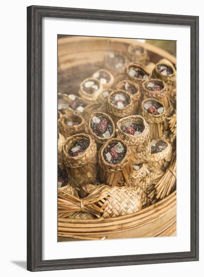 Black Sticky Rice, Qibao, Shanghai, China-Jon Arnold-Framed Photographic Print