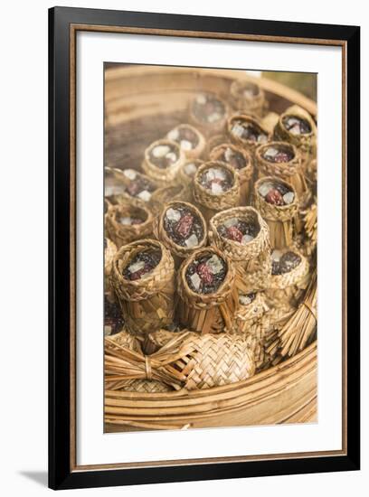 Black Sticky Rice, Qibao, Shanghai, China-Jon Arnold-Framed Photographic Print